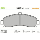 301014 Bremsbelagsatz, Scheibenbremse ESSENTIAL