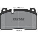 Textar | Bremsbelagsatz, Scheibenbremse | 2564305