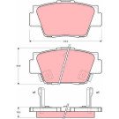 GDB3039 Bremsbelagsatz, Scheibenbremse