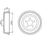 BOSCH | Bremstrommel | 0 986 477 185