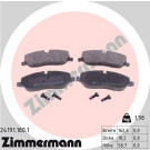 Zimmermann | Bremsbelagsatz, Scheibenbremse | 24191.180.1