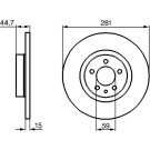 BOSCH | Bremsscheibe | 0 986 478 668