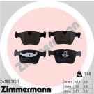 Zimmermann | Bremsbelagsatz, Scheibenbremse | 24180.170.1