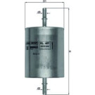 KL 409 Kraftstofffilter KL 409 Kraftstofffilter
