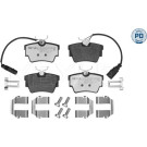 025 232 2416-1/PD Bremsbelagsatz, Scheibenbremse MEYLE-PD: Advanced performance and design.