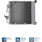 94768 Kondensator, Klimaanlage ** FIRST FIT **