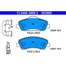 13.0460-3869.2 Bremsbelagsatz, Scheibenbremse