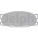 Delphi | Bremsbelagsatz, Scheibenbremse | LP981