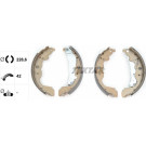 91069300 Bremsbackensatz