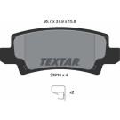 Textar | Bremsbelagsatz, Scheibenbremse | 2381601