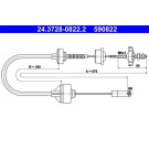 24.3728-0822.2 Seilzug, Kupplungsbetätigung 24.3728-0822.2 Seilzug, Kupplungsbetätigung