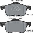 Textar Bremsbelagsatz, Scheibenbremse Q+ 2307303