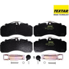 Textar | Bremsbelagsatz, Scheibenbremse | 2927802