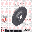 Zimmermann | Bremsscheibe | 150.2987.20