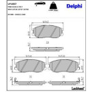 Delphi Bremsbelagsatz, Scheibenbremse LP1857