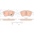 GDB1908 Bremsbelagsatz, Scheibenbremse COTEC GDB1908 Bremsbelagsatz, Scheibenbremse COTEC