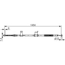 1 987 482 294 Seilzug, Feststellbremse 1 987 482 294 Seilzug, Feststellbremse