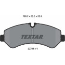 Textar Bremsbelagsatz, Scheibenbremse Q+ 2279101