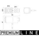Mahle | Expansionsventil, Klimaanlage | AVE 140 000P