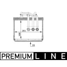 Mahle | Wärmetauscher, Innenraumheizung | AH 80 000P