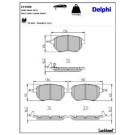 Delphi Bremsbelagsatz, Scheibenbremse LP1986 Delphi Bremsbelagsatz, Scheibenbremse LP1986