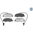 Meyle Bremsbelagsatz, Scheibenbremse MEYLE-PD: Advanced performance and design 025 251 7218/PD