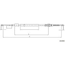 10.6043 Seilzug, Feststellbremse 10.6043 Seilzug, Feststellbremse