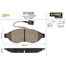 Valeo | Bremsbelagsatz, Scheibenbremse | 872468