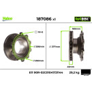 187086 Bremsscheibe OptiDISC