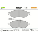 301891 Bremsbelagsatz, Scheibenbremse ESSENTIAL