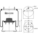 FEBI BILSTEIN 40288 Federbalg, Luftfederung FEBI BILSTEIN 40288 Federbalg, Luftfederung