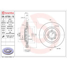Brembo | Bremsscheibe | 09.6728.10