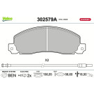 Valeo | Bremsbelagsatz, Scheibenbremse | 302579A