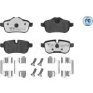 Meyle | Bremsbelagsatz, Scheibenbremse | 025 245 5918/PD