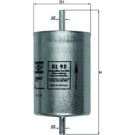 Knecht | Kraftstofffilter | KL 95