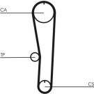 CT1132 Zahnriemen CT1132 Zahnriemen