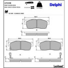 Delphi Bremsbelagsatz, Scheibenbremse LP2258