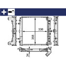 Mahle | Kühler, Motorkühlung | CR 383 000S