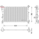 Denso | Kühler, Motorkühlung | DRM09046