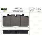 Valeo | Bremsbelagsatz, Scheibenbremse | 882230