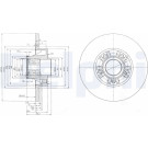 Delphi | Bremsscheibe | BG9031RS