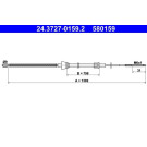 24.3727-0159.2 Seilzug, Feststellbremse