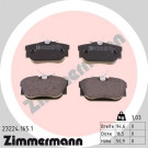 Zimmermann | Bremsbelagsatz, Scheibenbremse | 23224.165.1