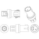 ASE 6 000P Druckschalter, Klimaanlage BEHR *** PREMIUM LINE ***