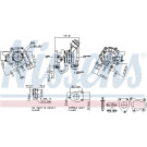Nissens | Lader, Aufladung | 93233