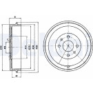 Delphi | Bremstrommel | BF379