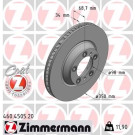 Zimmermann | Bremsscheibe | 460.4505.20