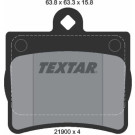 Textar | Bremsbelagsatz, Scheibenbremse | 2190003
