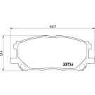 Brembo | Bremsbelagsatz, Scheibenbremse | P 83 067