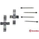 Brembo | Zubehörsatz, Scheibenbremsbelag | A 02 279